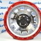 Диск колёсный 8.5J R17 ET-10 5*127 DIA71.5 /SMF+Red Lip+chrome Rivets Jeep F1169