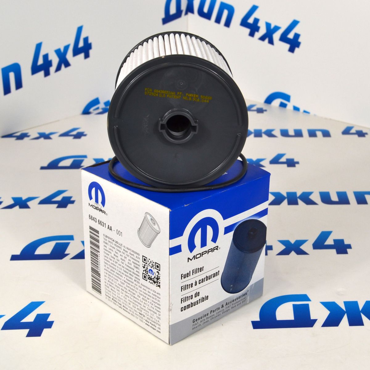 Фильтр топливный Dodge Ram 1500 DT/Jeep Wrangler JL/Jeep Gladiator JL V3.0CRD  (картридж) 68436631AA