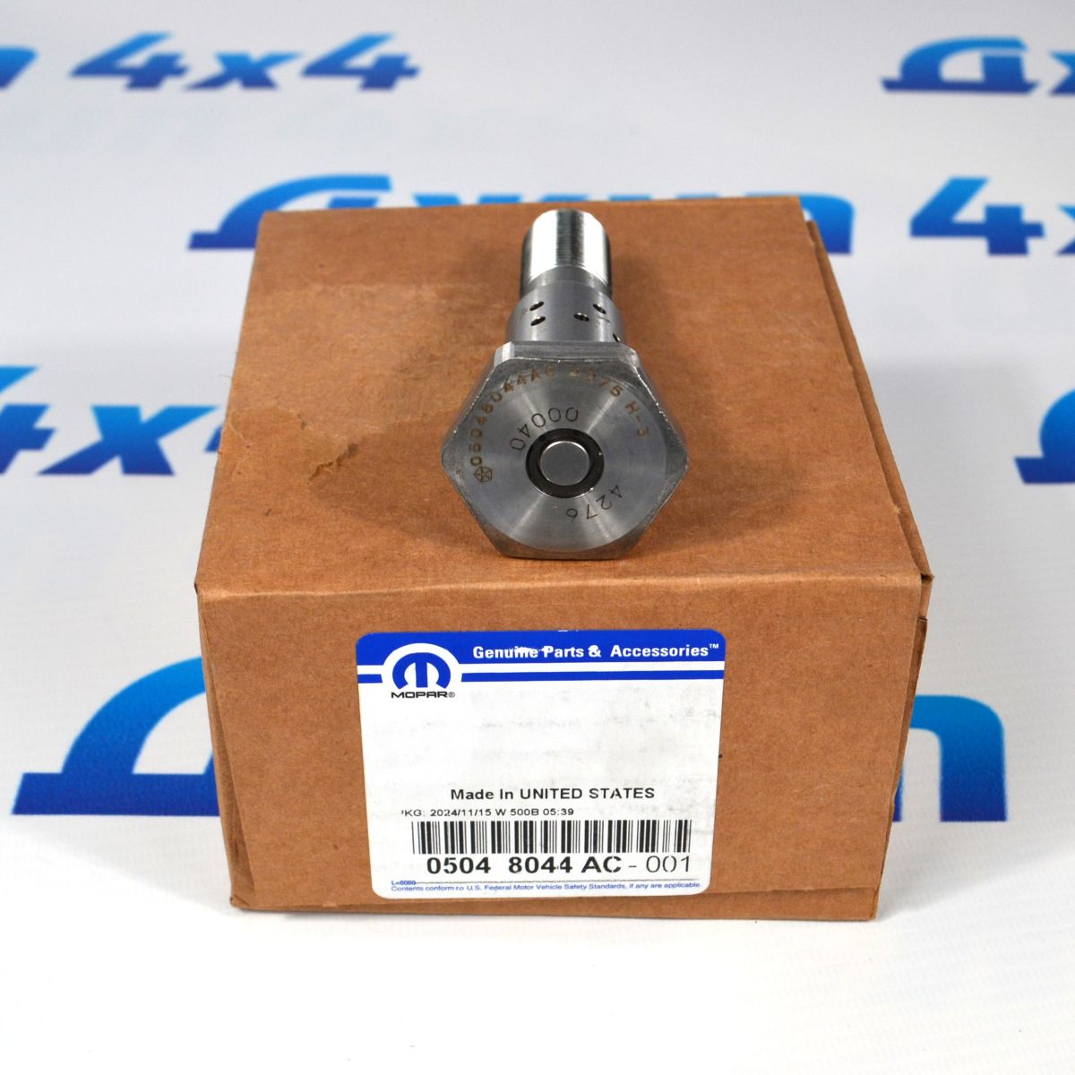 Клапан контроля давления масла фазовращателя Jeep Grand Cherokee WK2/Dodge Durango WD/Dodge Ram V3.6 05048044AC