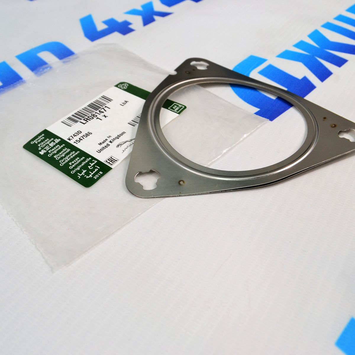 Прокладка выхлопной трубы Land Rover Discovery Sport/Range Rover Evoque/Jaguar F-Pace LR081471