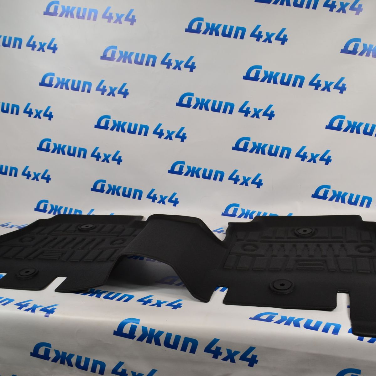 Коврики в салон 3D Jeep Wrangler JL 2018- 5 дверей (комплект) YUS-FM-T001